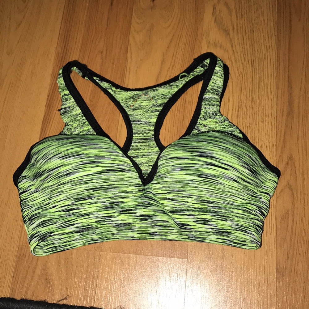 Pink Sports Bra